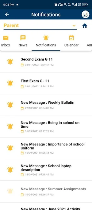 Asamiah International School Screenshot 2