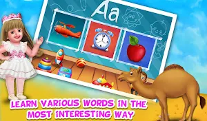 Baby Aadhya's Alphabets World Screenshot 0