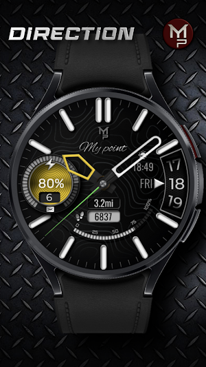 DIRECTION - Watch face Screenshot 1