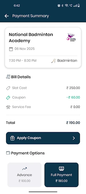 GameOn: Book Your Slot Screenshot 3