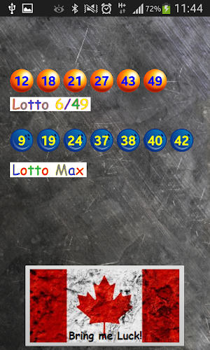 Numbers for Lotto 649 LottoMax Screenshot 0