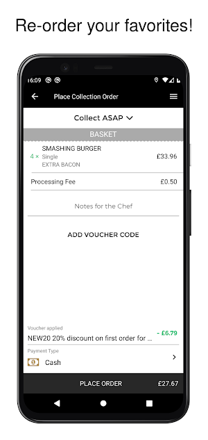 Grubhub Dundee Screenshot 1