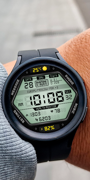 CASIOTORA CTS44 Watch face Screenshot 3