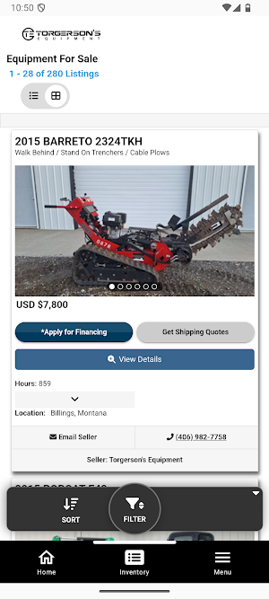 Torgerson's Equipment Screenshot 2