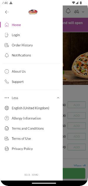 Oasis Pizza Express Screenshot 3