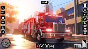 Fire Truck Game:US Firefighter Screenshot 1