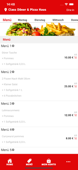 Class Döner & Pizza Haus Screenshot 2