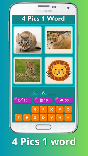 4 Pics 1 Word Screenshot 1