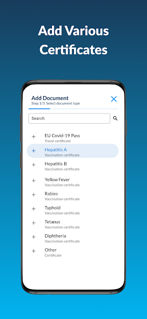 Health4Travel Screenshot 3