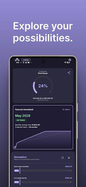Sanko: Savings Goal Tracker Screenshot 1