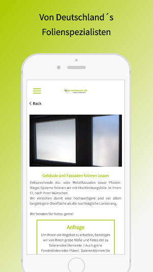 Folierenlassen Screenshot 2