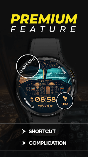 Airplane Dashboard Watch Faces Screenshot 0