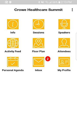 Crowe Events Screenshot 1