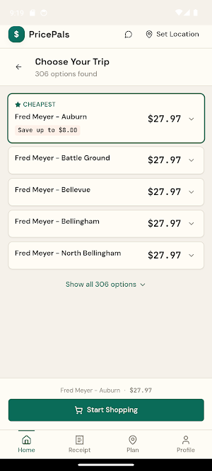 PricePals Screenshot 1