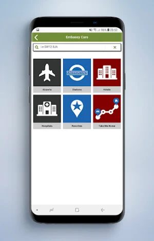 Embassy Cars Screenshot 2