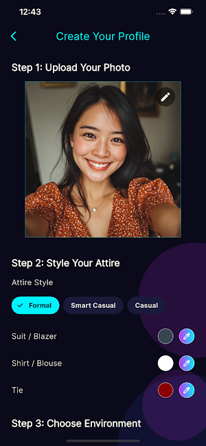 Pro Profile AI Screenshot 1