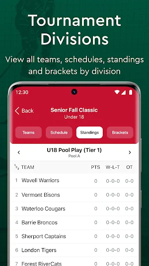 London Devilettes Tournaments Screenshot 3