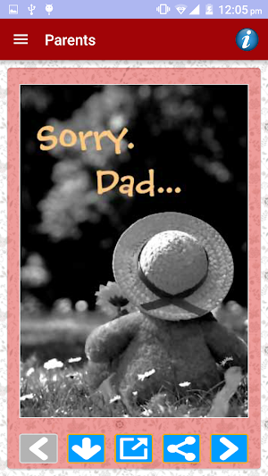 Sorry Cards & Picture Messages Screenshot 3