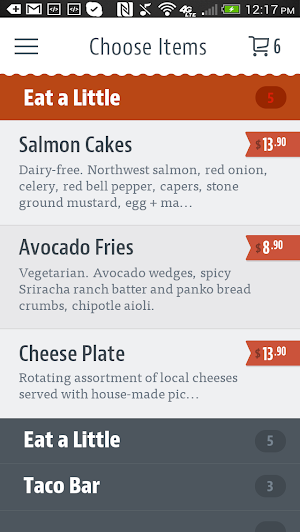 Latitude Restaurants Screenshot 2