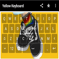 Aesthetic Yellow Keyboard