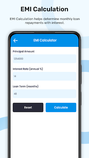 PROEMI - EMI Loan Calculator Screenshot 2