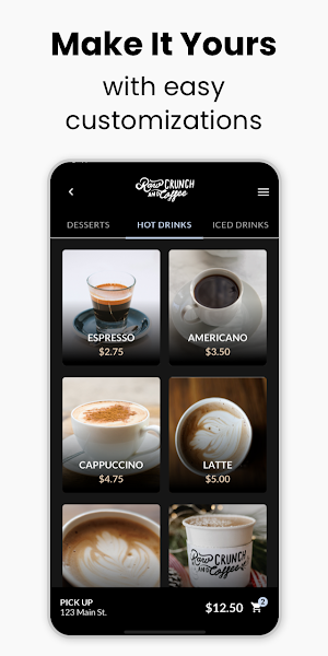 Raw Crunch and Coffee Screenshot 2