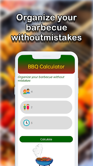 BBQ Calculator Screenshot 1