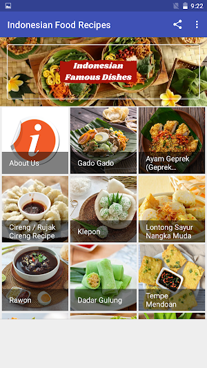 Indonesian Food Recipes Screenshot 1