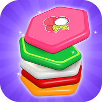Fruits Hexa: Sorting puzzle