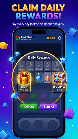 Block Blast: Puzzle Rush Screenshot 3