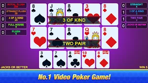 Video Poker - Casino Multi Video Poker Games Free Screenshot 1