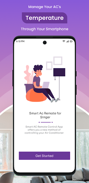 Smart AC Remote for Singer Screenshot 0