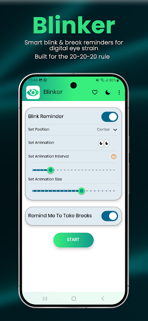 Blinker - Keep your eyes safe Screenshot 0