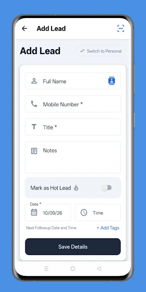 Client Lead FollowUp Smart CRM Screenshot 1