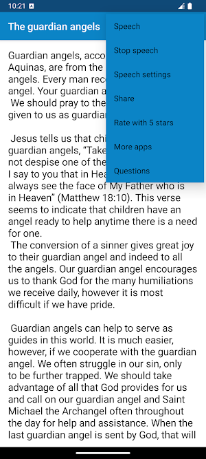 Guardian angel prayers Screenshot 1