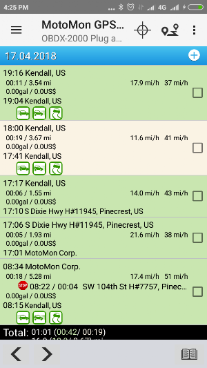 MotoMon GPS Tracking Screenshot 3