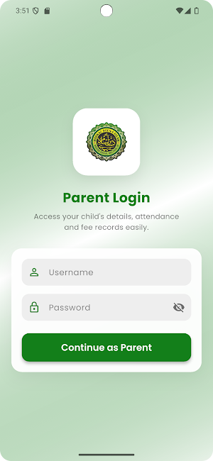 MDI Parent Portal Screenshot 0