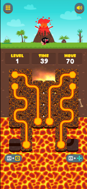 Lava Connect Pipe-Puzzle Block Screenshot 0