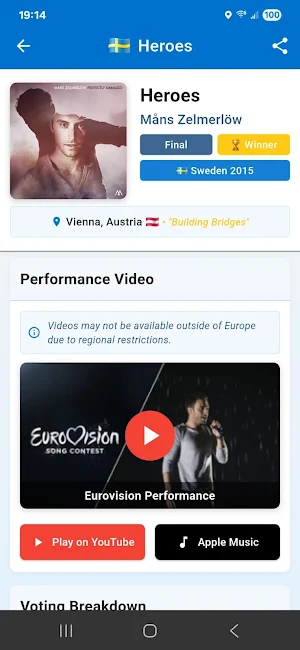 Eurovizam Screenshot 2