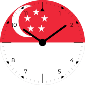 Singapore Analog Watch Face Screenshot 0