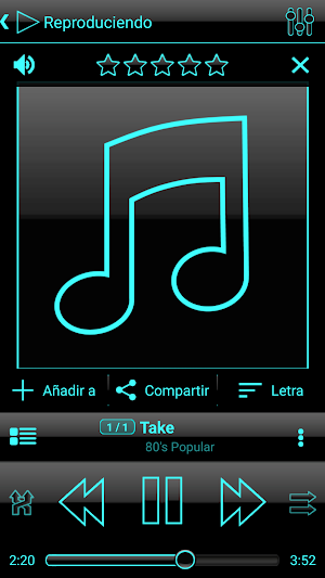 SKIN PLAYERPRO V3 DARK HOLO Screenshot 0