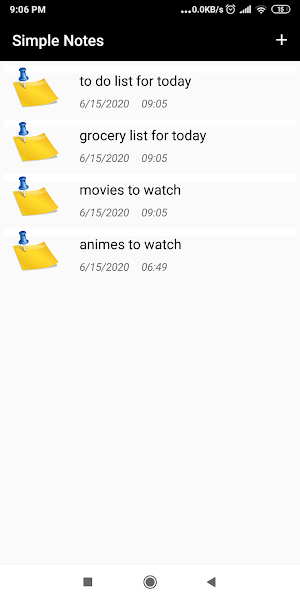Offline Notepad-Simple Notes Screenshot 0