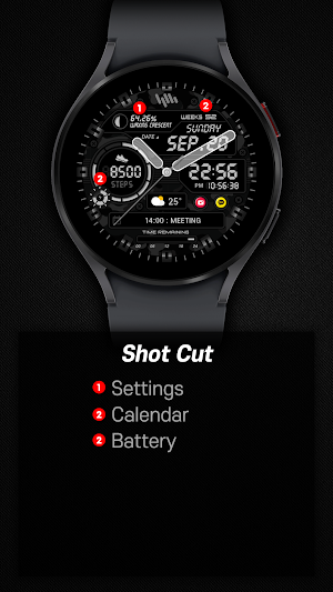 SamWatch Military W Screenshot 2