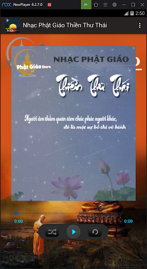 Nhạc Phật Giáo Thiền Thư Thái Screenshot 2