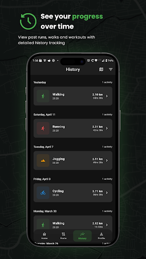 RunRoute: Track Your Walk, Run Screenshot 2