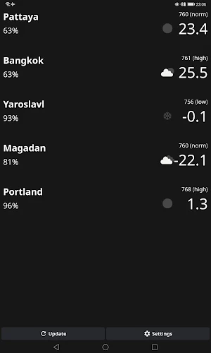 Weather Screenshot 2