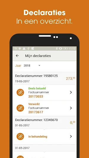 Anderzorg app Screenshot 2