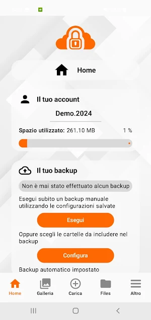 WINDTRE Professional Cloud Screenshot 1
