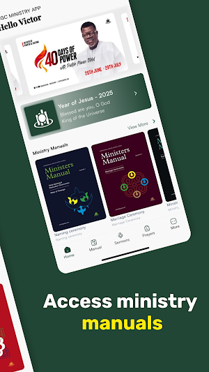 ICGC Ministry App Screenshot 2