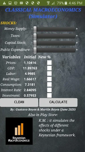 Classical Macroeconomics Screenshot 0